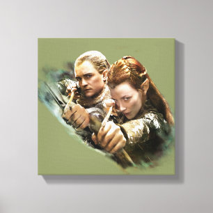 Impressão Em Tela LEGOLAS GREENLEAF™ e TAURIEL™ Graphic