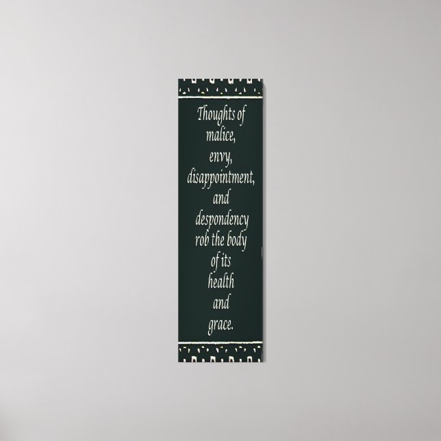 Impressão Em Tela Lei de Cotações de Atração (Frente)