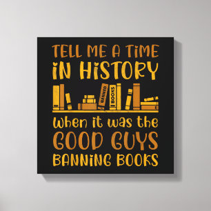 Impressão Em Tela Leitura de Livros Banidos Leitura de Livros Banido