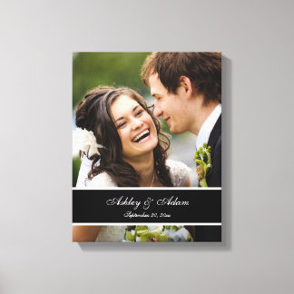 Impressão Em Tela Lembrança Wedding personalizada da foto