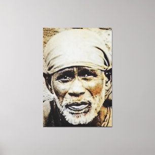 Impressão Em Tela Lendas Canon Shirdi Sai Baba -