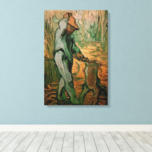 Impressão Em Tela Lenhador (após Millet) por Vincent van Gogh
