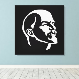 Impressão Em Tela Lenin, URSS, CCCP, União Soviética, Comunismo