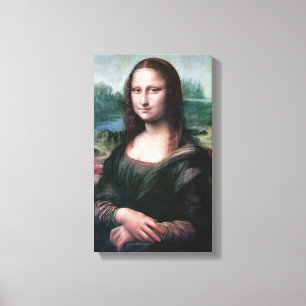 Impressão Em Tela Leonardo Mona Lisa