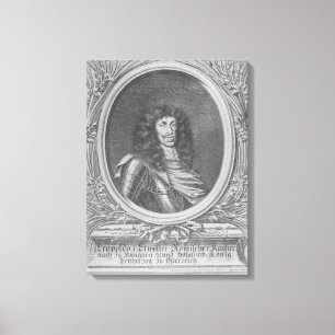 Impressão Em Tela Leopold mim, imperador romano santamente