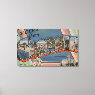 Impressão Em Tela Letra GeorgiaLarge ScenesGeorgia