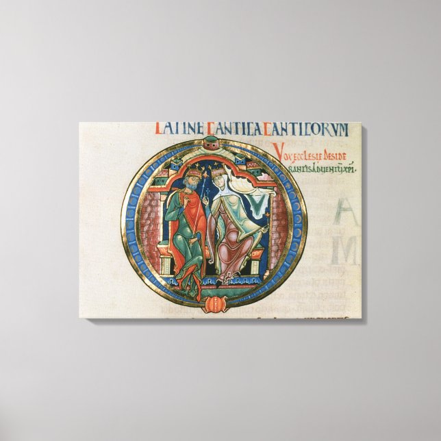 Impressão Em Tela Letra inicial 'O' Osculatur me - Deixe-me beijar (Frente)