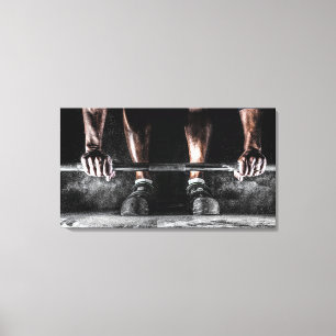 Impressão Em Tela Levante pesos