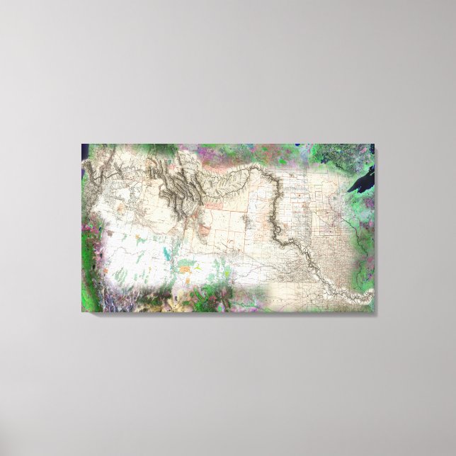 Impressão Em Tela Lewis e Clark (Frente)