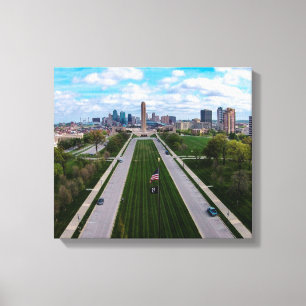 Impressão Em Tela Liberdade Kansas City memorável Missouri da