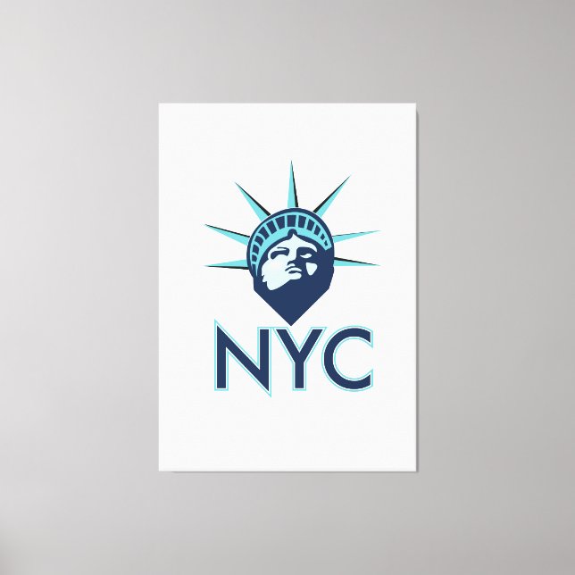 Impressão Em Tela Liberdade NYC (Frente)