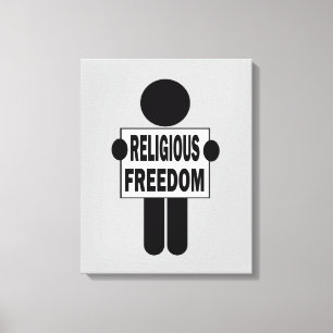 Impressão Em Tela Liberdade religiosa