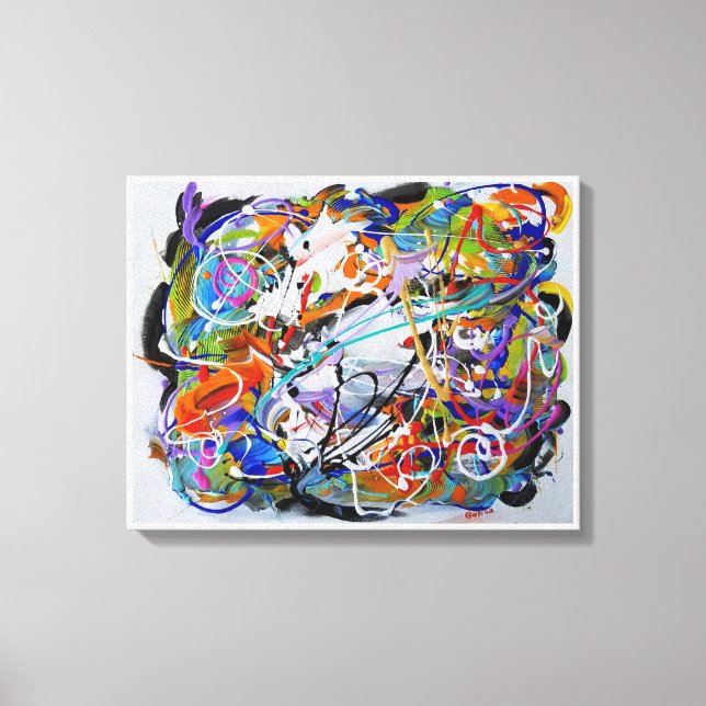 Impressão Em Tela Libertação - Arte de Galina - (Frente)