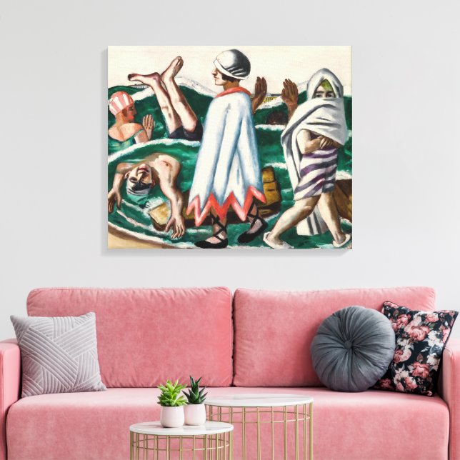 Impressão Em Tela Lido | Max Beckmann | (Insitu(Sala de estar))