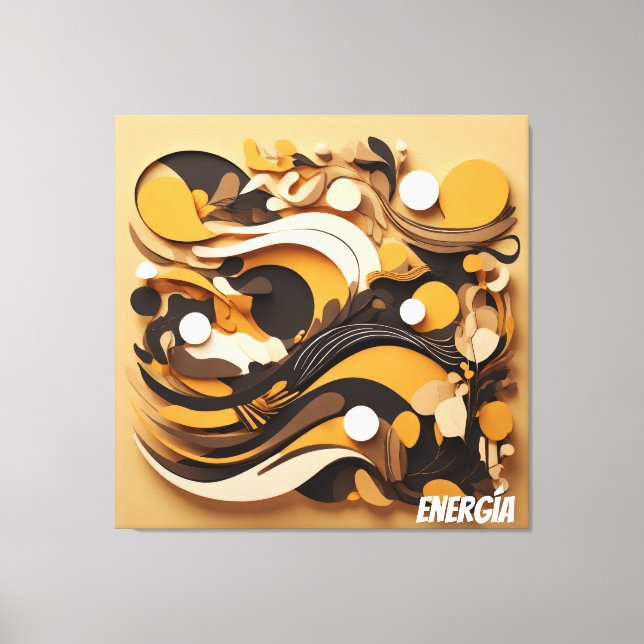 Impressão Em Tela Lienzo Decorativo Biodiversidad Solar Energía (Frente)