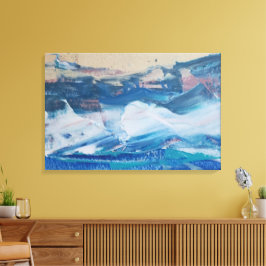 Impressão Em Tela Lienzo Print Yellow Coast Monticelli Art