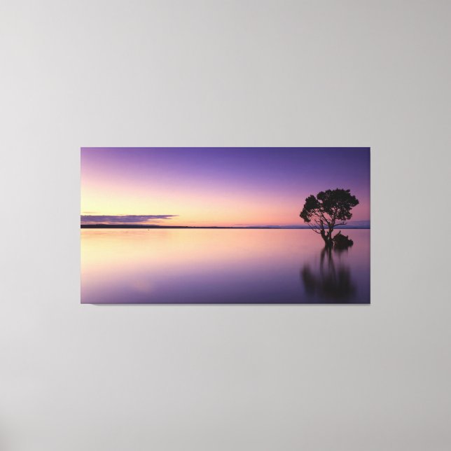 Impressão Em Tela Lienzo Tríptico Paisaje Natural Lago (Frente)