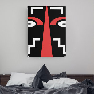 Impressão Em Tela Ligbi Africano Tribal