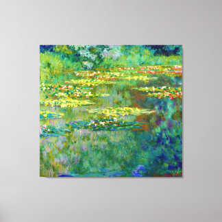 Impressão Em Tela Lilas d'água de Claude Monet