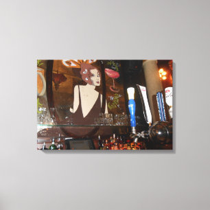 Impressão Em Tela Lily Bar