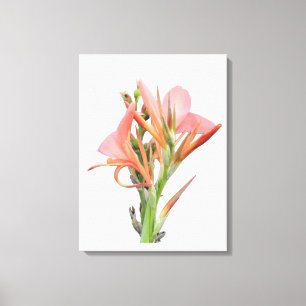 Impressão Em Tela Lily Flower
