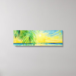 Impressão Em Tela Linda arte da paisagem marinha