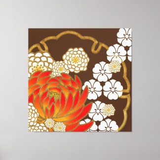 Impressão Em Tela Linda arte japonesa