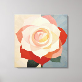 Impressão Em Tela Linda Flor