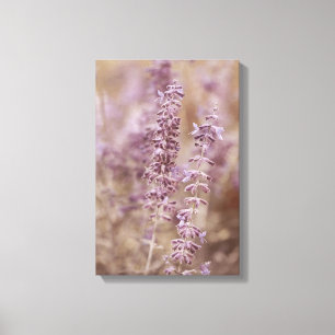 Impressão Em Tela Linda Lavanda Montana Selvagens
