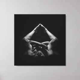 Impressão Em Tela Linda mulher viva