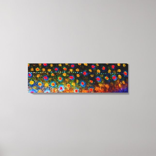 Impressão Em Tela "Linda Pele, Truta Brook" por James Lady (Frente)