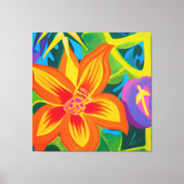 Impressão Em Tela Linda pintura em fruta