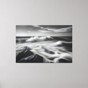 Impressão Em Tela Lindas ondas do mar