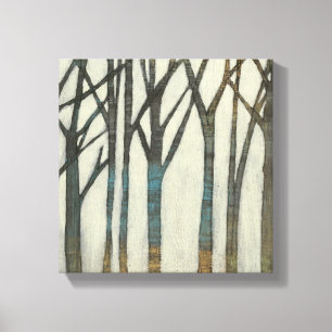 Impressão Em Tela Linha de Birch I