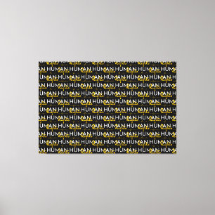 Impressão Em Tela Linha de vida dos direitos humanos