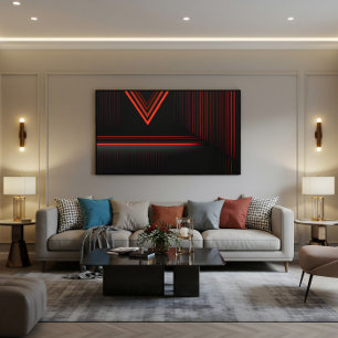 Impressão Em Tela Linhas do futuro