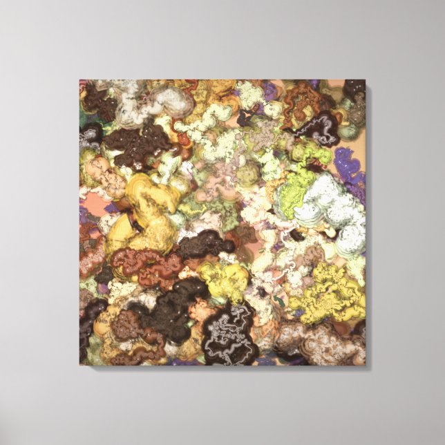 Impressão Em Tela Liquid Kinetic Painting  (Frente)