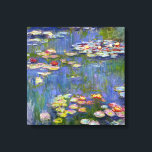 Impressão Em Tela Lírios Monet Água 1916<br><div class="desc">Monet Water Lily 1916 Canvas Wrap. Pintura a óleo na canvas desde 1916. O impressionista francês Claude Monet continua famoso e amado pelas pinturas de lírio-d'água que ele criou em seu lago de jardim em Giverny. Esta pintura específica de lírio-d'água é de 1916 e revela a mudança de Monet para...</div>