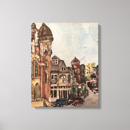 Impressão Em Tela "Little Italy, Cleveland", Ohio Painting, por Will