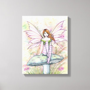 Impressão Em Tela Little Primavera Fae Fairy Art de Molly Harrison