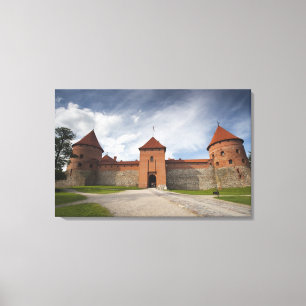 Impressão Em Tela Lituânia, Trakai, Parque Histórico Nacional Trakai