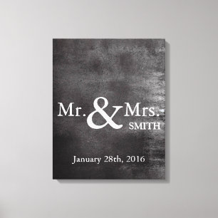 Impressão Em Tela Livro de Visitas de Casamento Personalizado em Qua