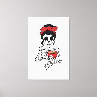 Impressão Em Tela Livro do Sonho do Inferno Mórmon Musical Spooky Mó