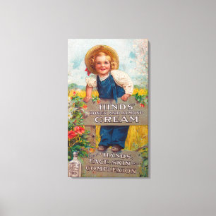 Impressão Em Tela Loção de creme do mel e da amêndoa de Hinds