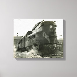 Impressão Em Tela Locomotiva da ferrovia da Pensilvânia GG-1 #4800