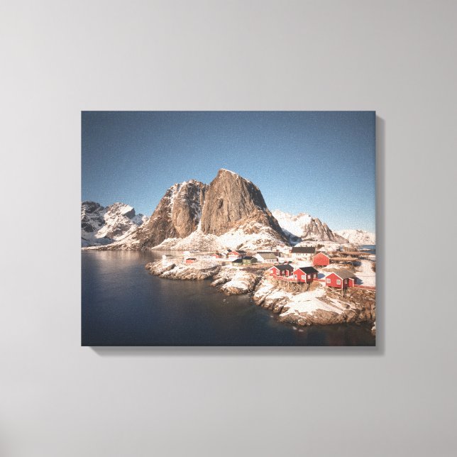 Impressão Em Tela Lofoten Islands Norway (Frente)