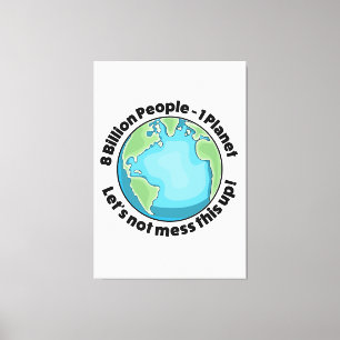 Impressão Em Tela Logotipo do Meio Ambiente