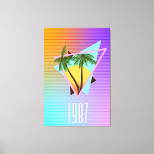 Impressão Em Tela Logotipo do Paraíso 1987