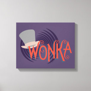 Impressão Em Tela Logotipo espiral Wonka