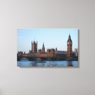 Impressão Em Tela Londres